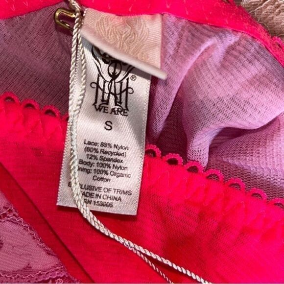 We Are Hah Pink bodysuit(Size Small) - Picture 7 of 7